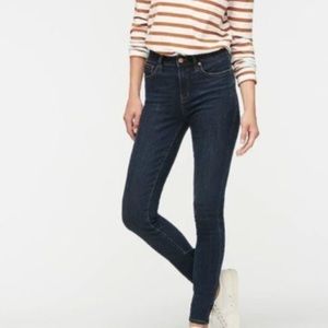 J. Crew 9 inch toothpick skinny jeans